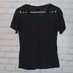 🖤 Daytrip “Unknown Legend” Distressed Tee · Size S